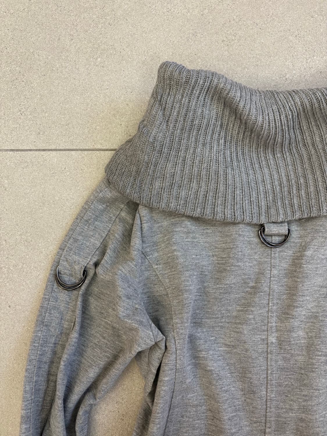 y2k 투웨이 디테일 집업 상품이미지6