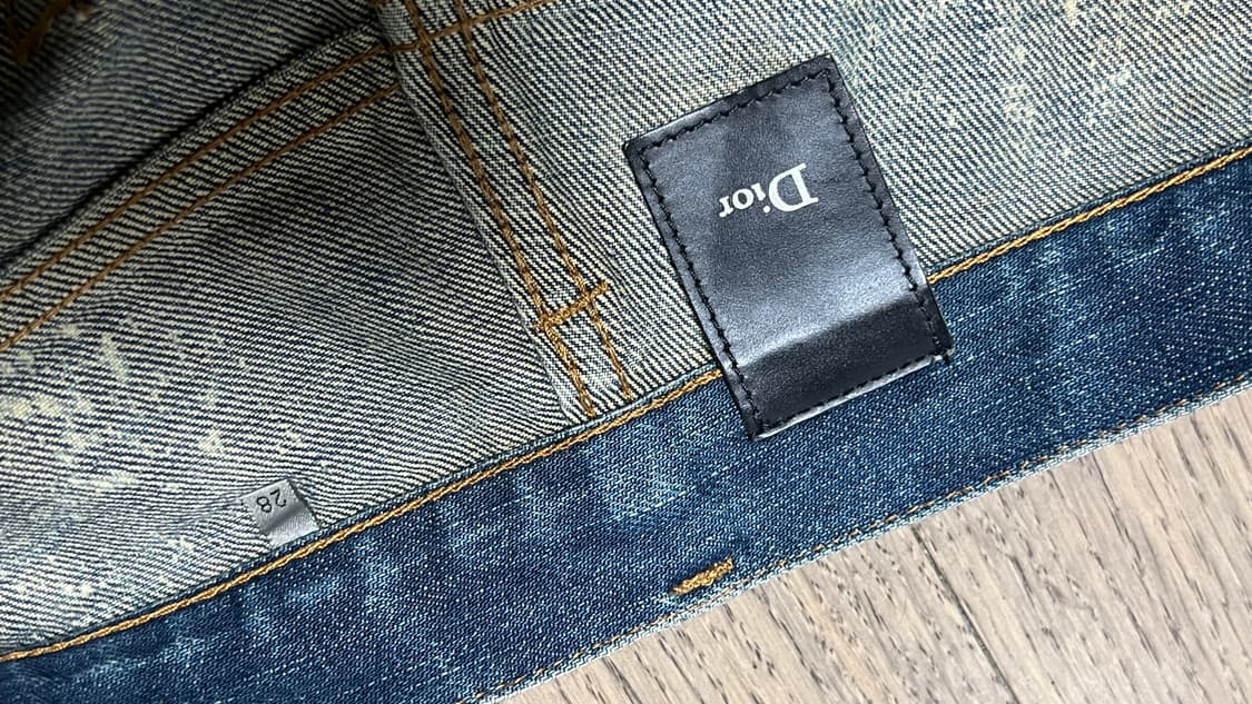 디올옴므 스파이더웹진  28사이즈 노수선 상품이미지5