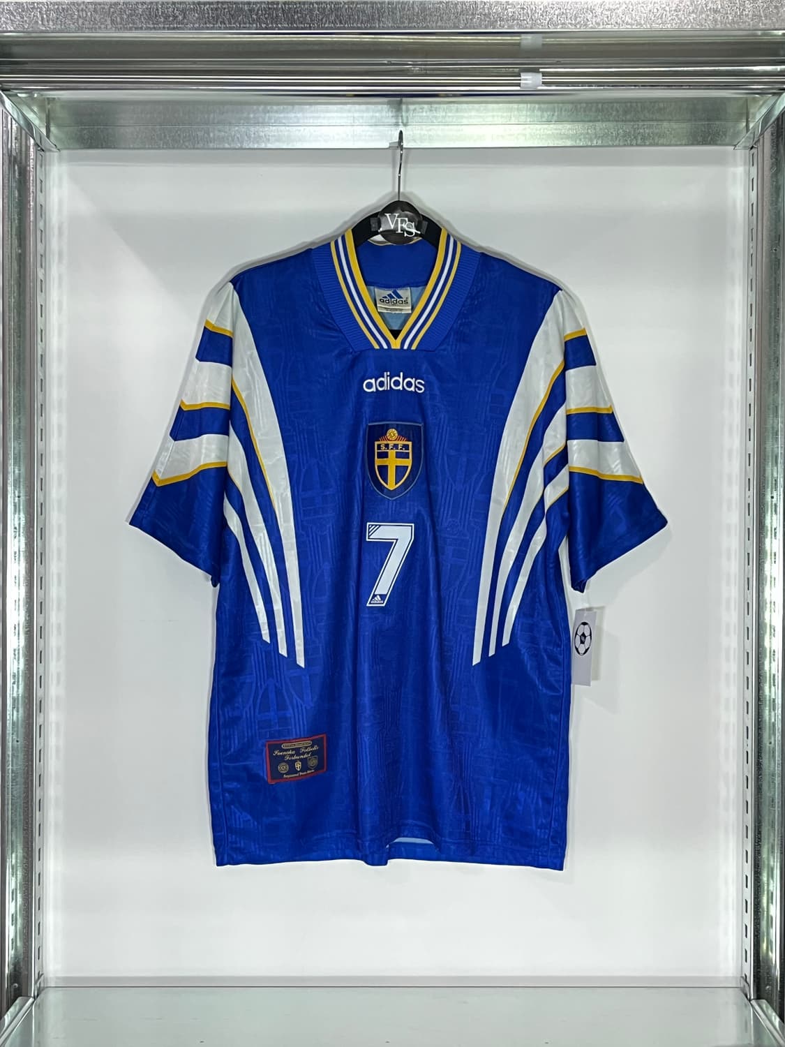 아디다스 96-98 스웨덴 어웨이 헨리크 라르손 상품이미지1