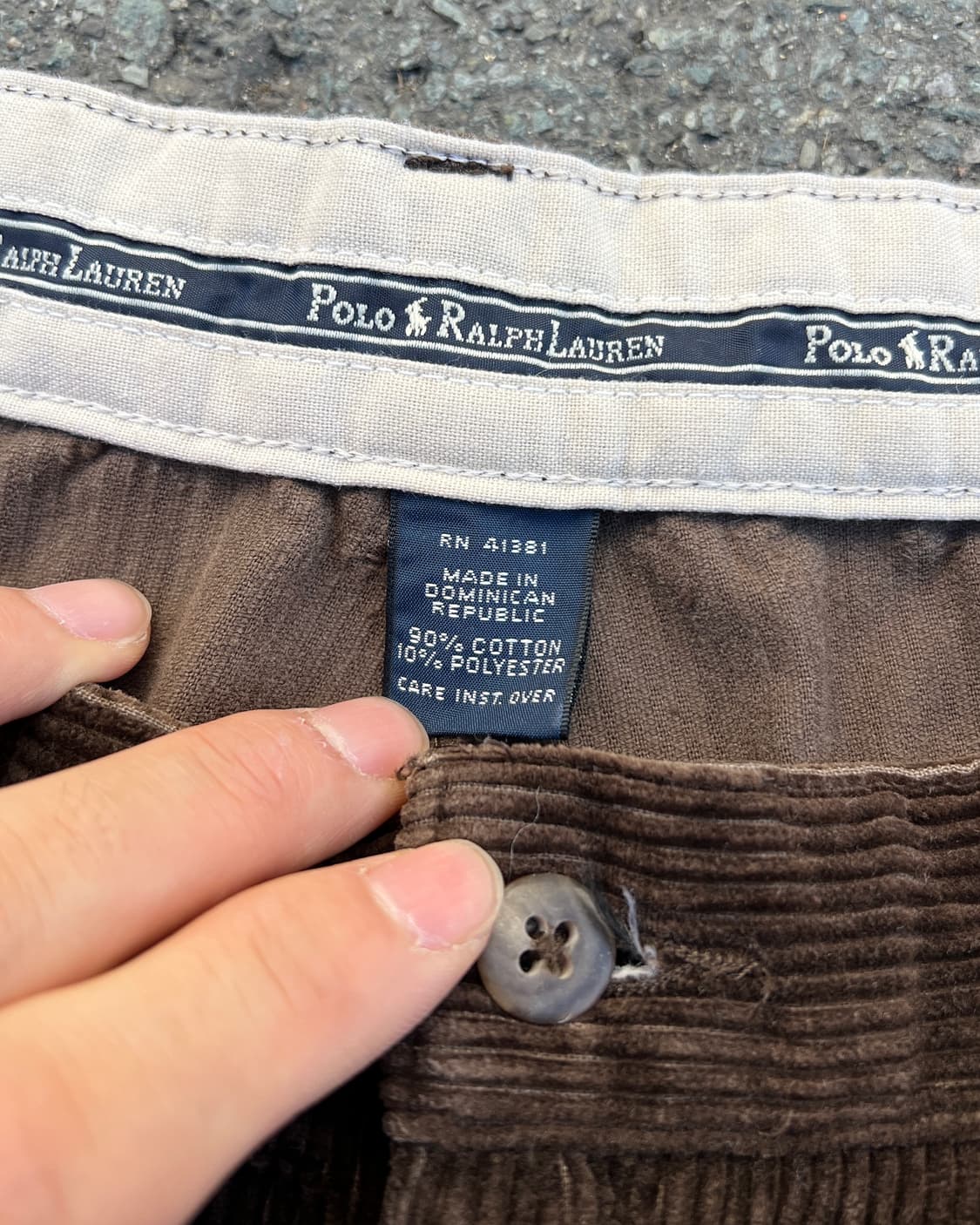 [38] 90s 폴로 랄프로렌 코듀로이 엔드류 팬츠 상품이미지4