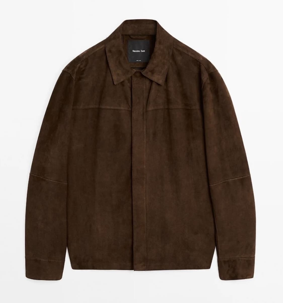 마시모두띠 라이트웨이트 레더 오버셔츠 상품이미지2