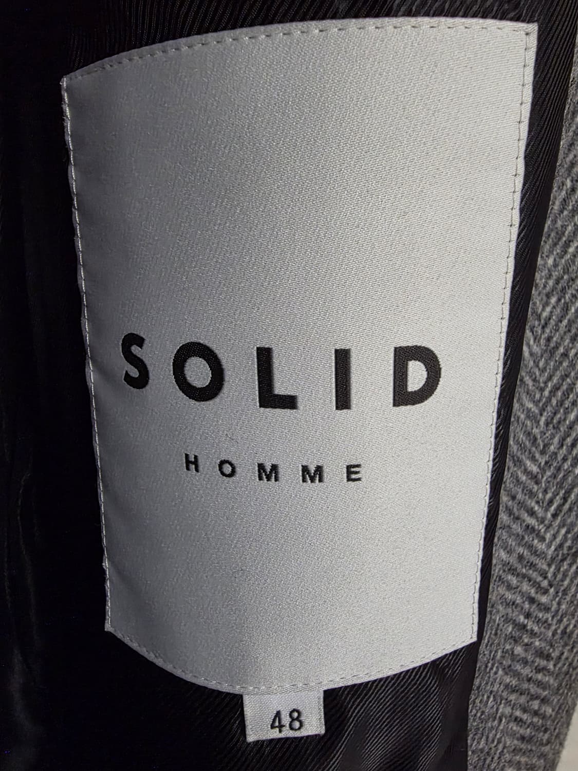 솔리드옴므 발마칸 헤링본 코트 (메인 컬렉션 제품) 상품이미지7