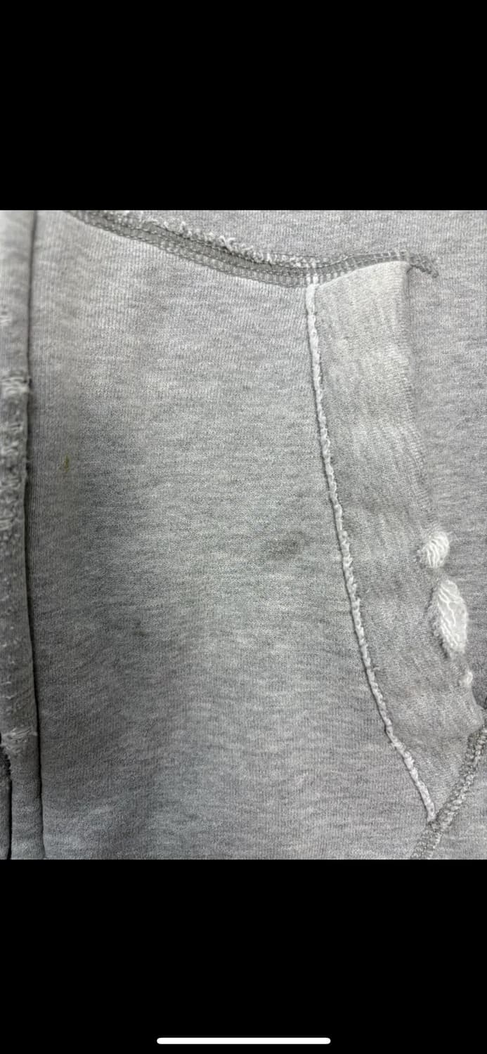 아베크롬비 그레이 빅스펠로고 후드집업 H1577 상품이미지6