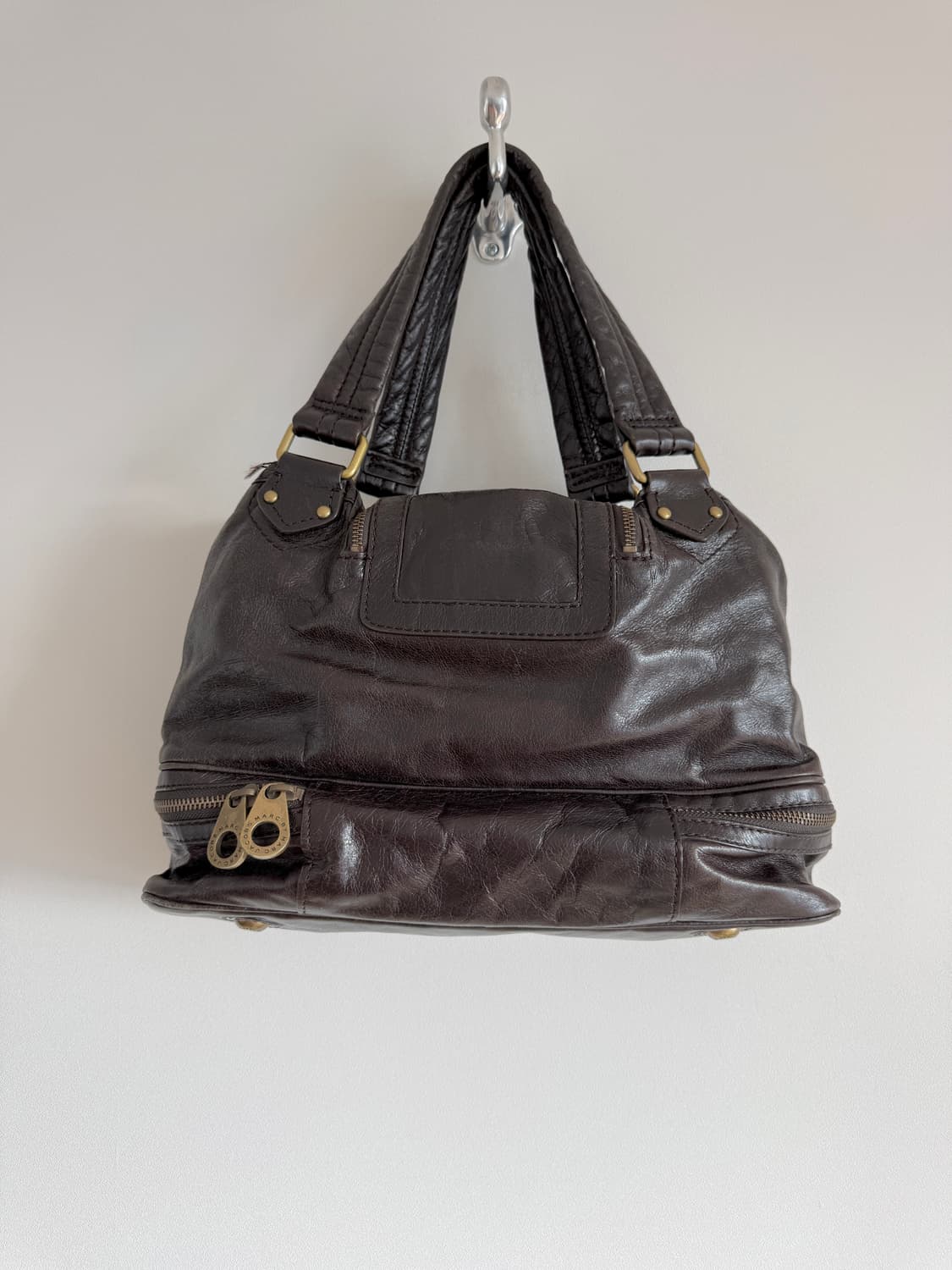 마크 바이 마크제이콥스 레더 보스턴 토트 숄더백 상품이미지4