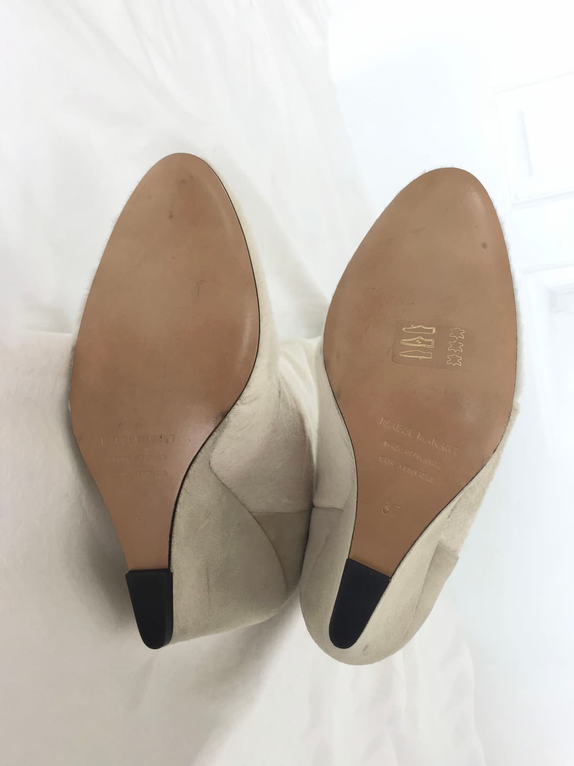 Rare Pony Hair Sheila Wedge Boots 상품이미지6