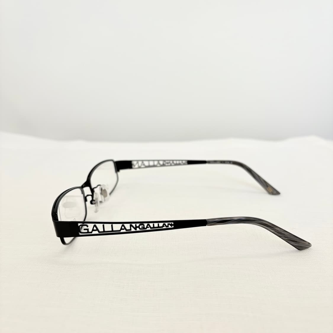 GALLAN 겔랑 티타늄 블랙 빈티지안경 상품이미지3