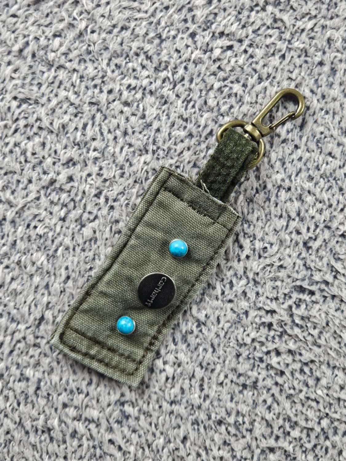 칼하트 버튼 핸드메이드 커스텀 카라비너 키링 ( OS ) / 10889 상품이미지2