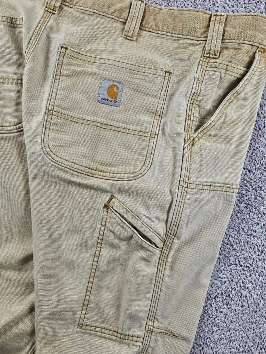 칼하트 코튼 캔버스 더블니 워크 팬츠 ( 32X30 ) / 9000 상품이미지8