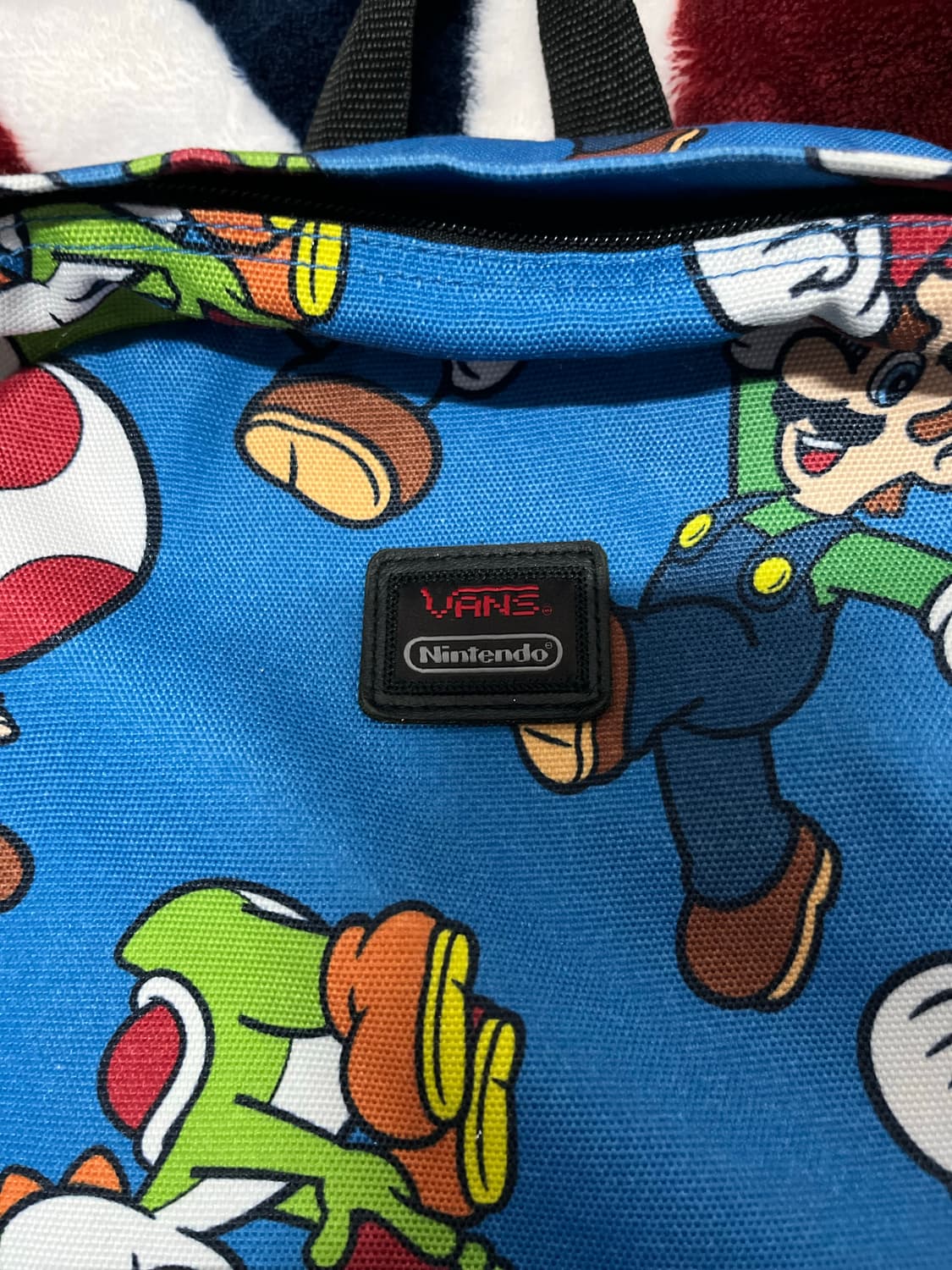 반스 x 닌텐도 슈퍼마리오 콜라보 백팩 40x45 사이즈 상품이미지2