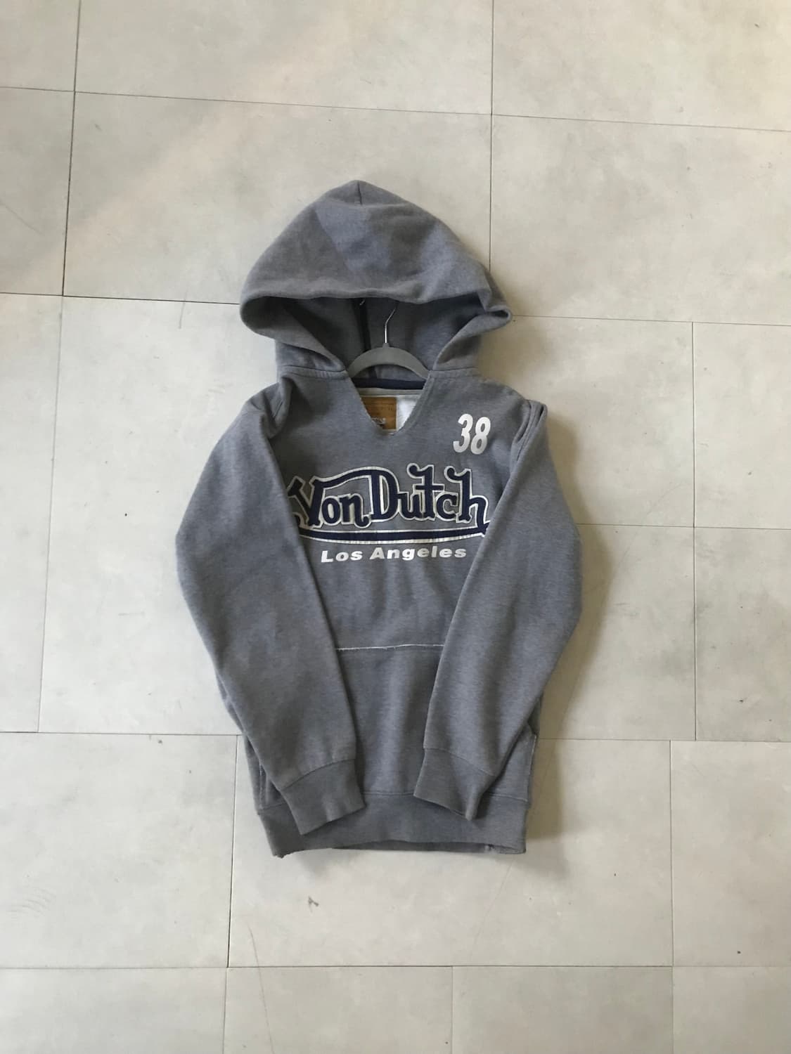 본더치 빅로고 오프숄더 후드티 상품이미지6