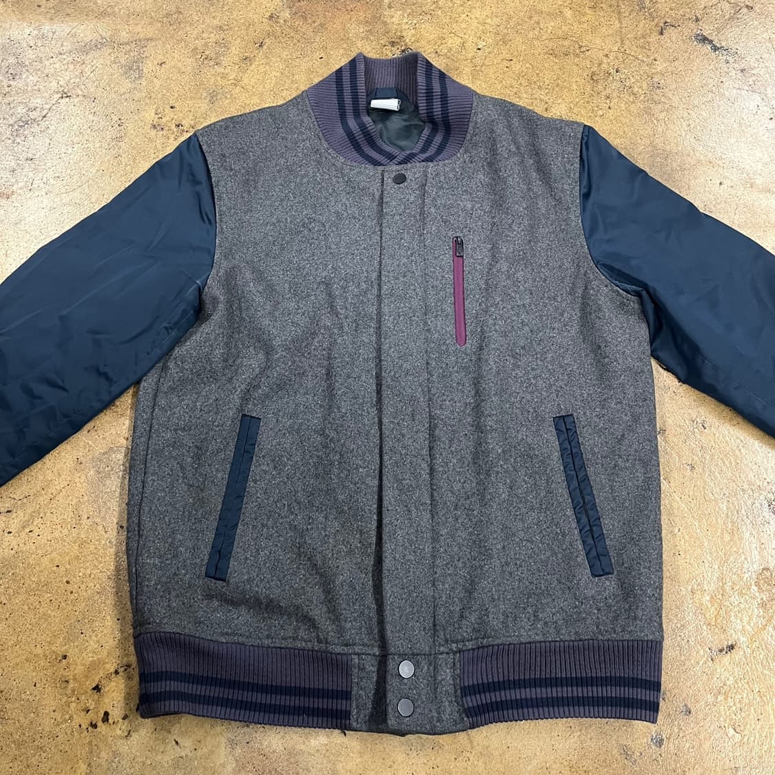 [정품/L] 나이키 컬러 배색 스타디움 자켓 봄버 b17 상품이미지3