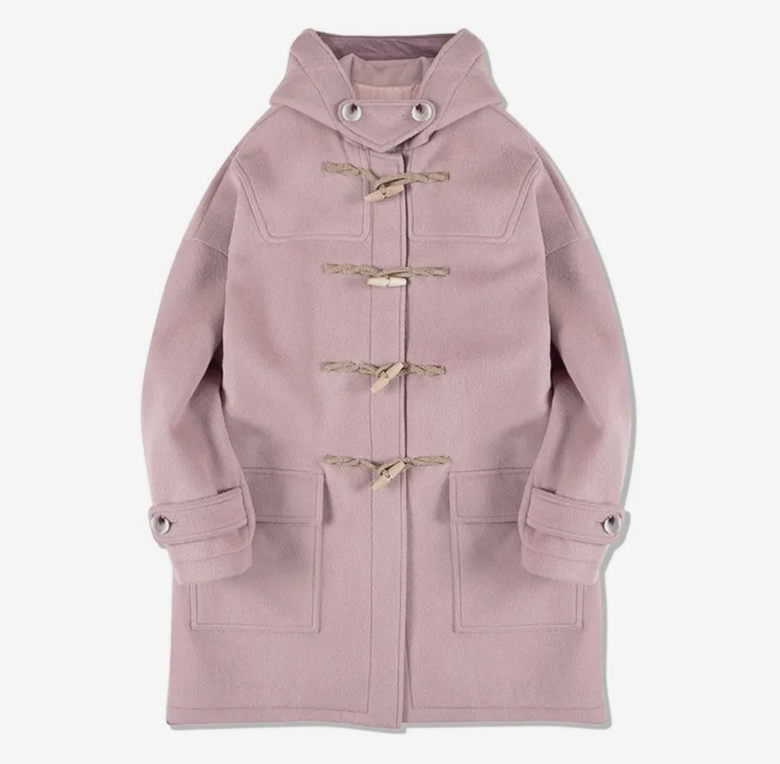 Oversized Duffle Coat (PINK) 상품이미지3