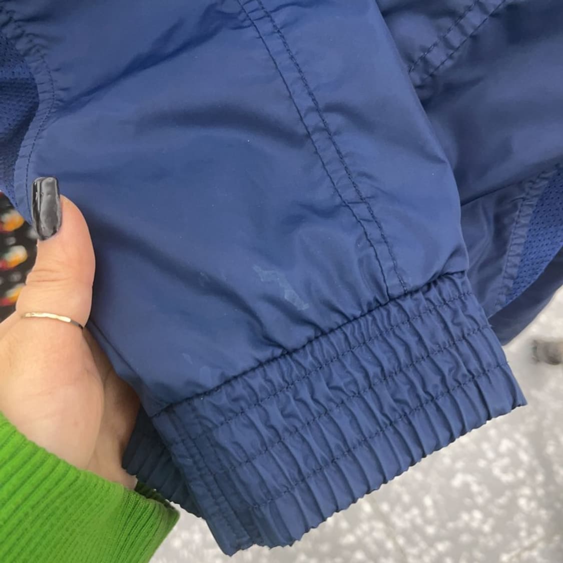 나이키 올드스쿨 레트로 00's 바람막이 자켓 M C07479 상품이미지7