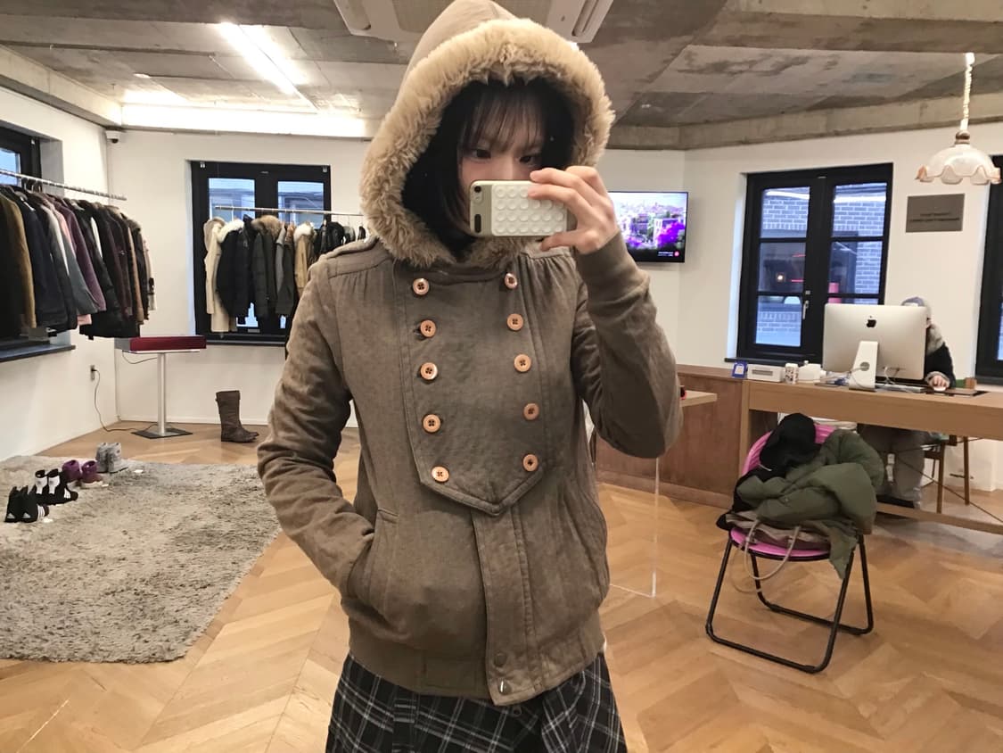 케미컬스포츠 울프죠 퍼후드집업 마크제이콥스 상품이미지1