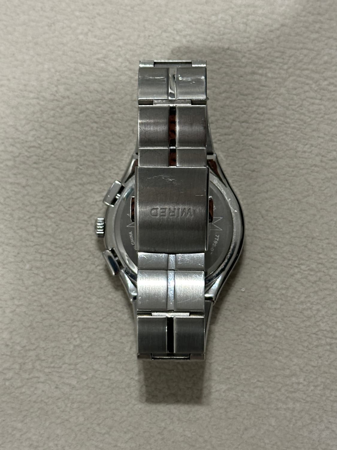 세이코 SEIKO WIRED x BEAMS 한정 크로노그래프 쿼츠 시계 상품이미지5