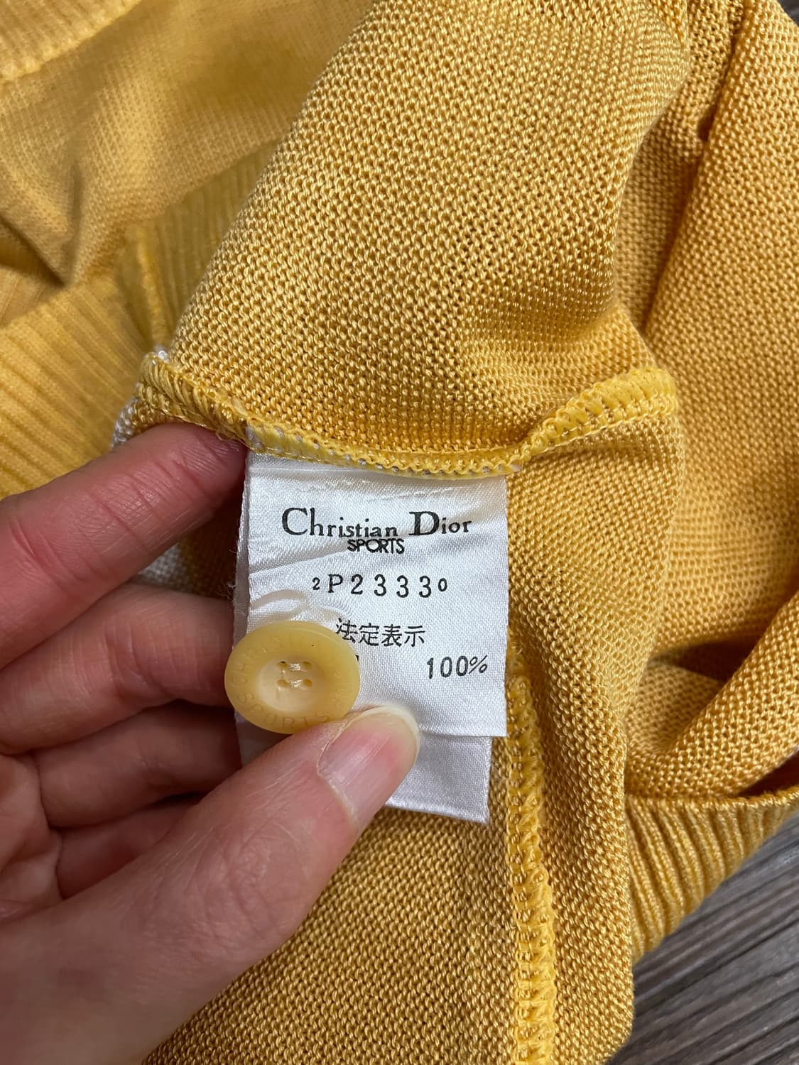 크리스찬디올 일본판 니트 조끼 베스트 상품이미지7