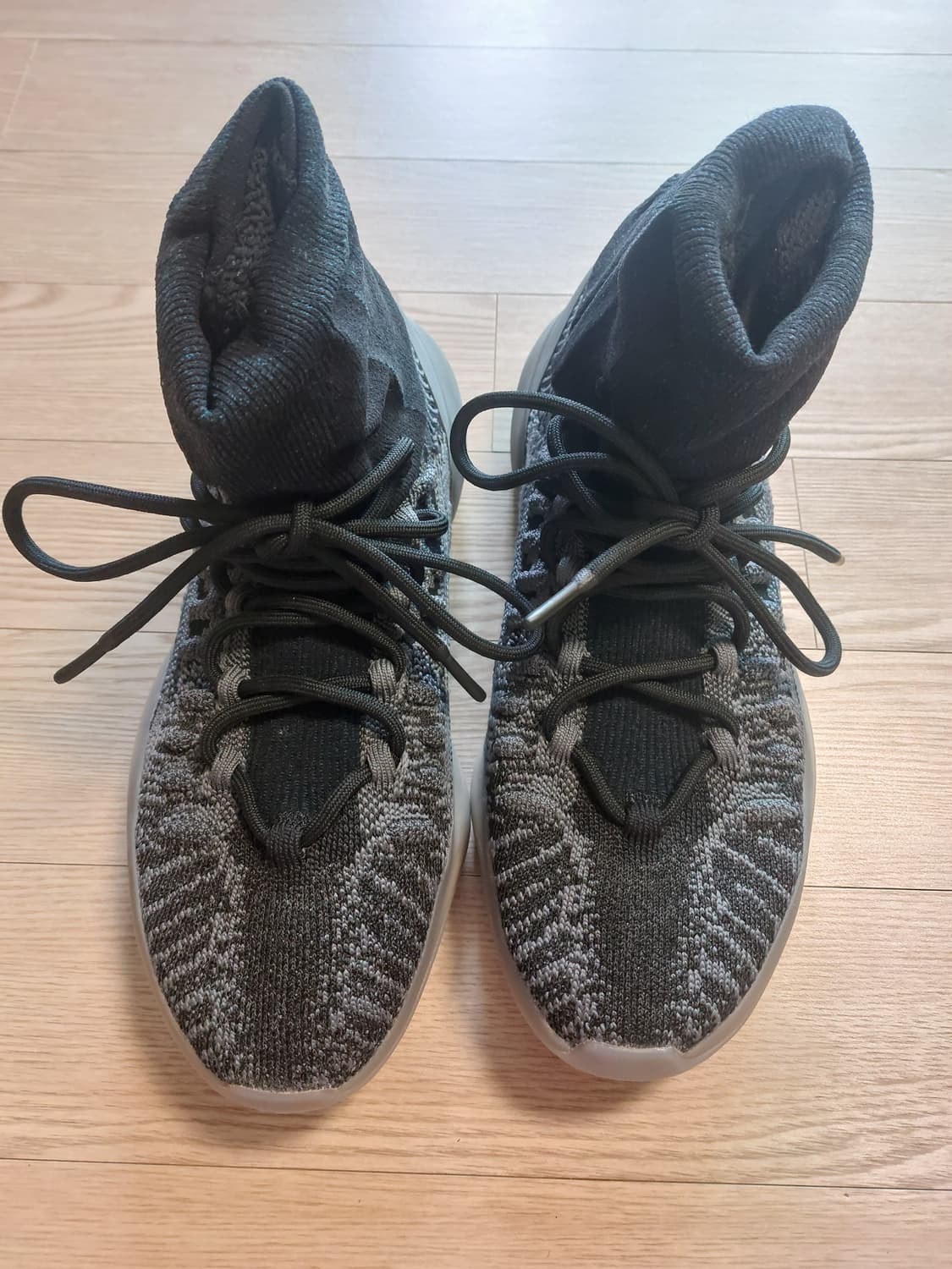 275)아디다스 이지부스트 베스킷볼 니트 슬레이트 블루 상품이미지2