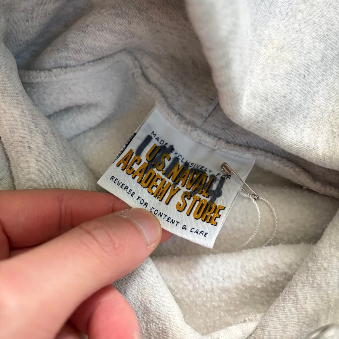 US NAVY USA OG 빈티지 리버스위브 후드티 2XL 상품이미지7