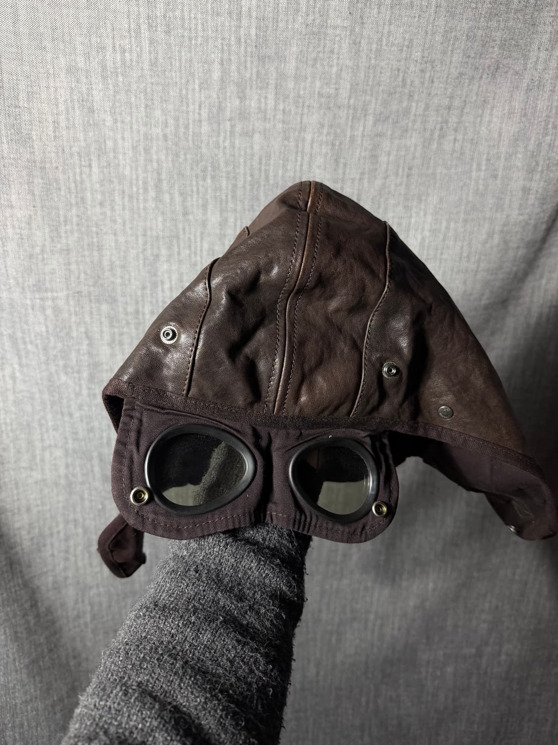 CP컴퍼니 램스킨 고글 레더자켓 상품이미지10