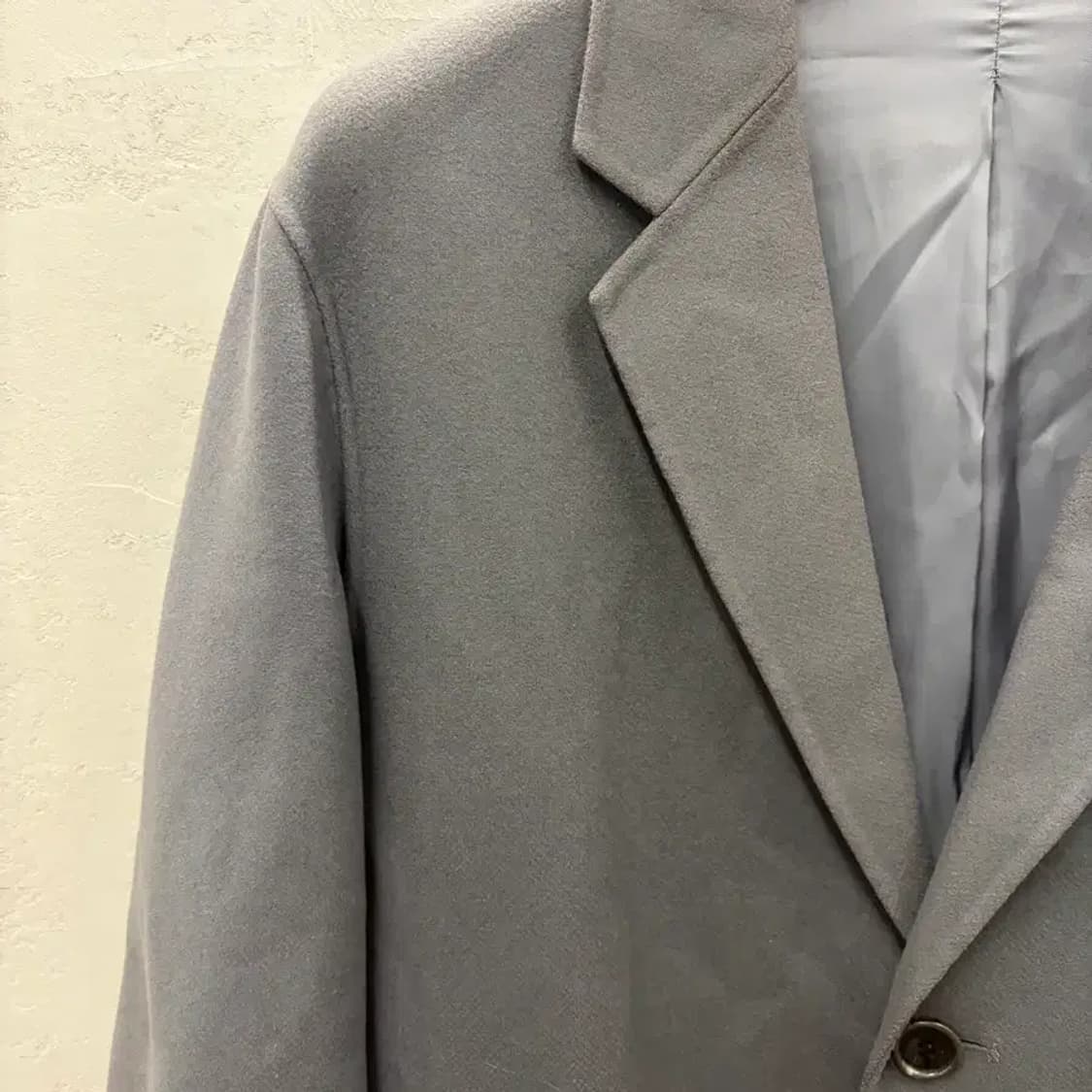 Solid Homme cashmere coat gray 48 상품이미지4