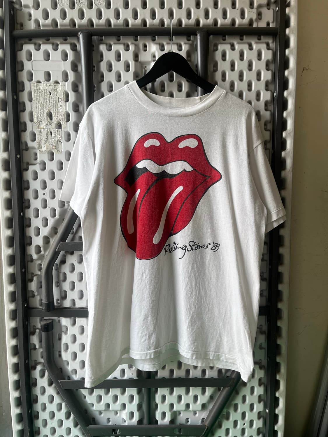 1989 The Rolling Stones 아카이브 아메리칸 투어 티셔츠 상품이미지1