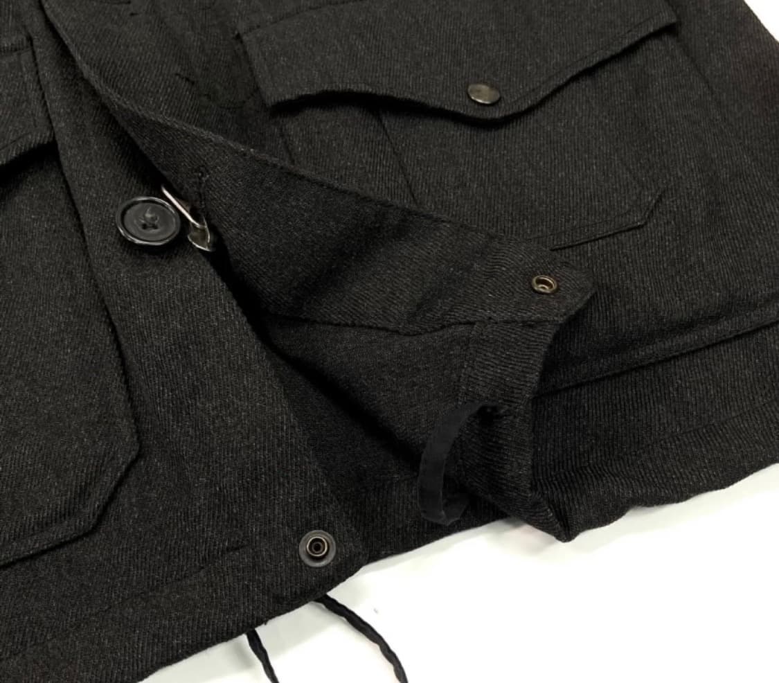 [엔지니어드가먼츠/네펜데스] 후디드 울 자켓 / onesize 상품이미지3