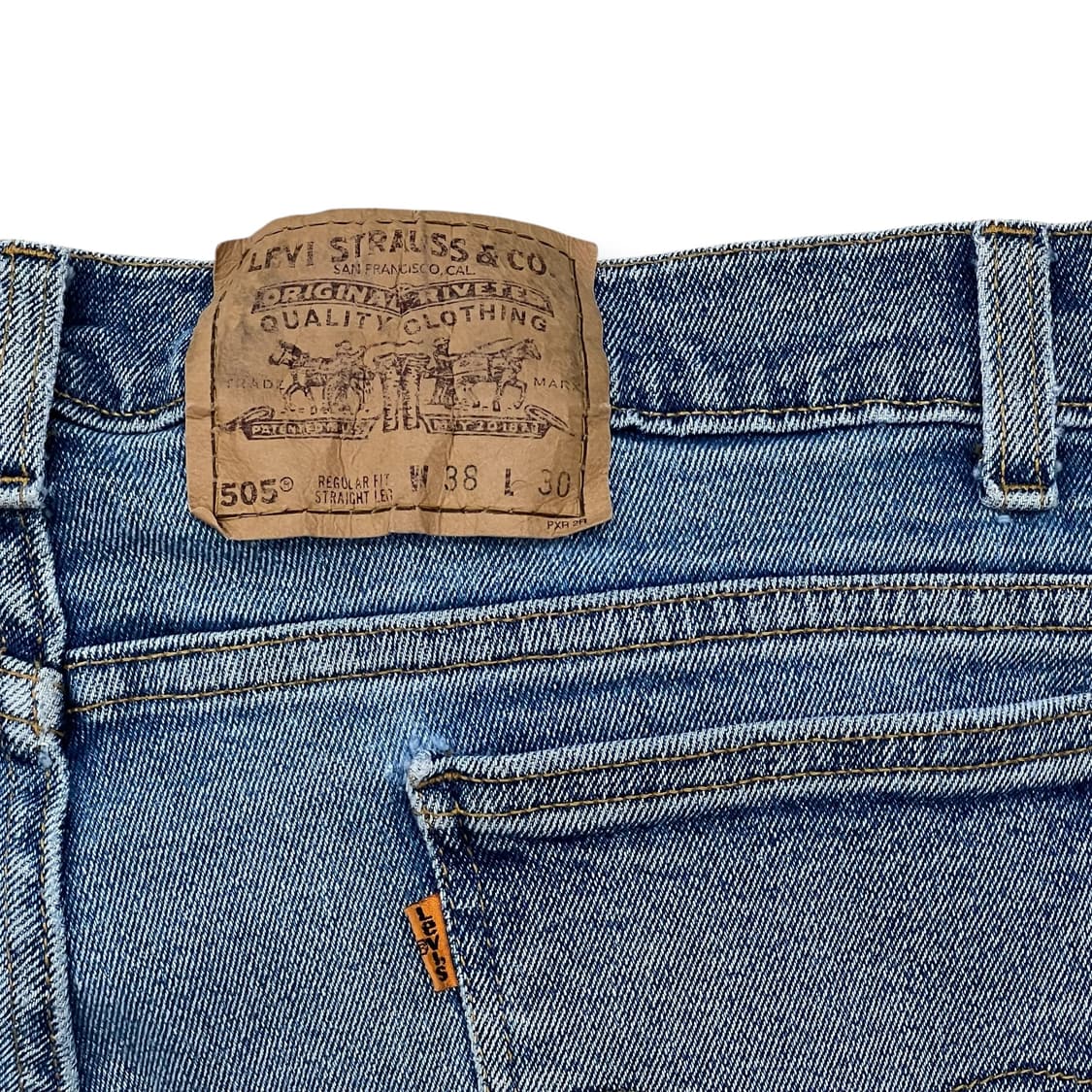 usa 리바이스 505 오렌지탭 데님팬츠 r2120 상품이미지6