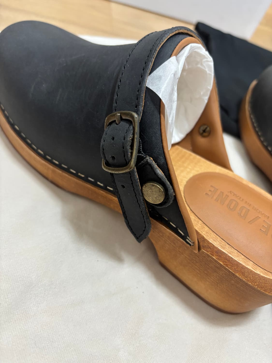 리던 가죽 뮬 클로그 상품이미지9