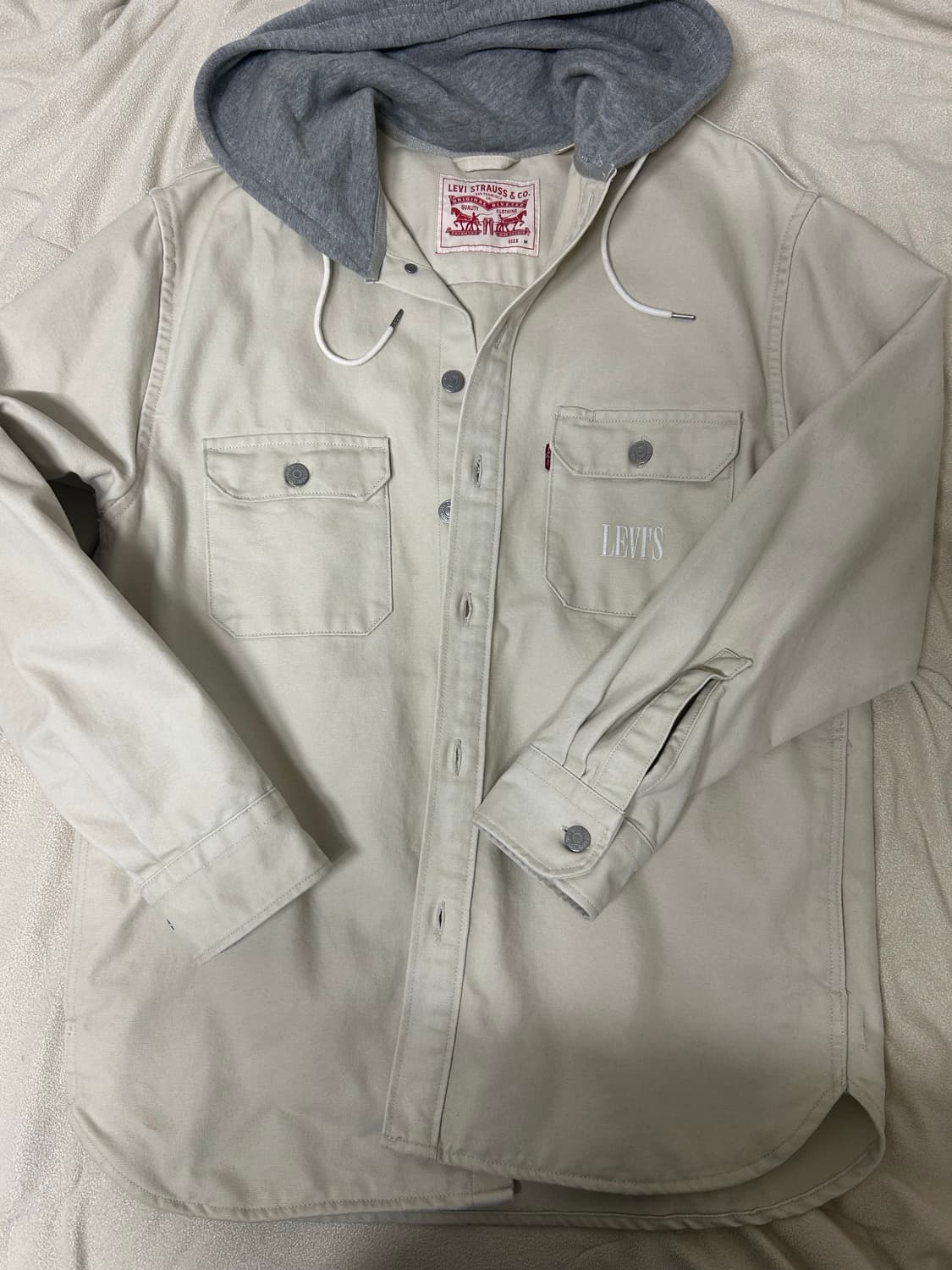LEVI’S HOODED JACKSON OVERSHIRT 상품이미지1