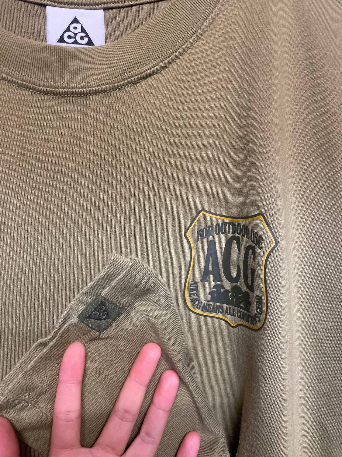 NIKE A.C.G printed short sleeve 상품이미지3
