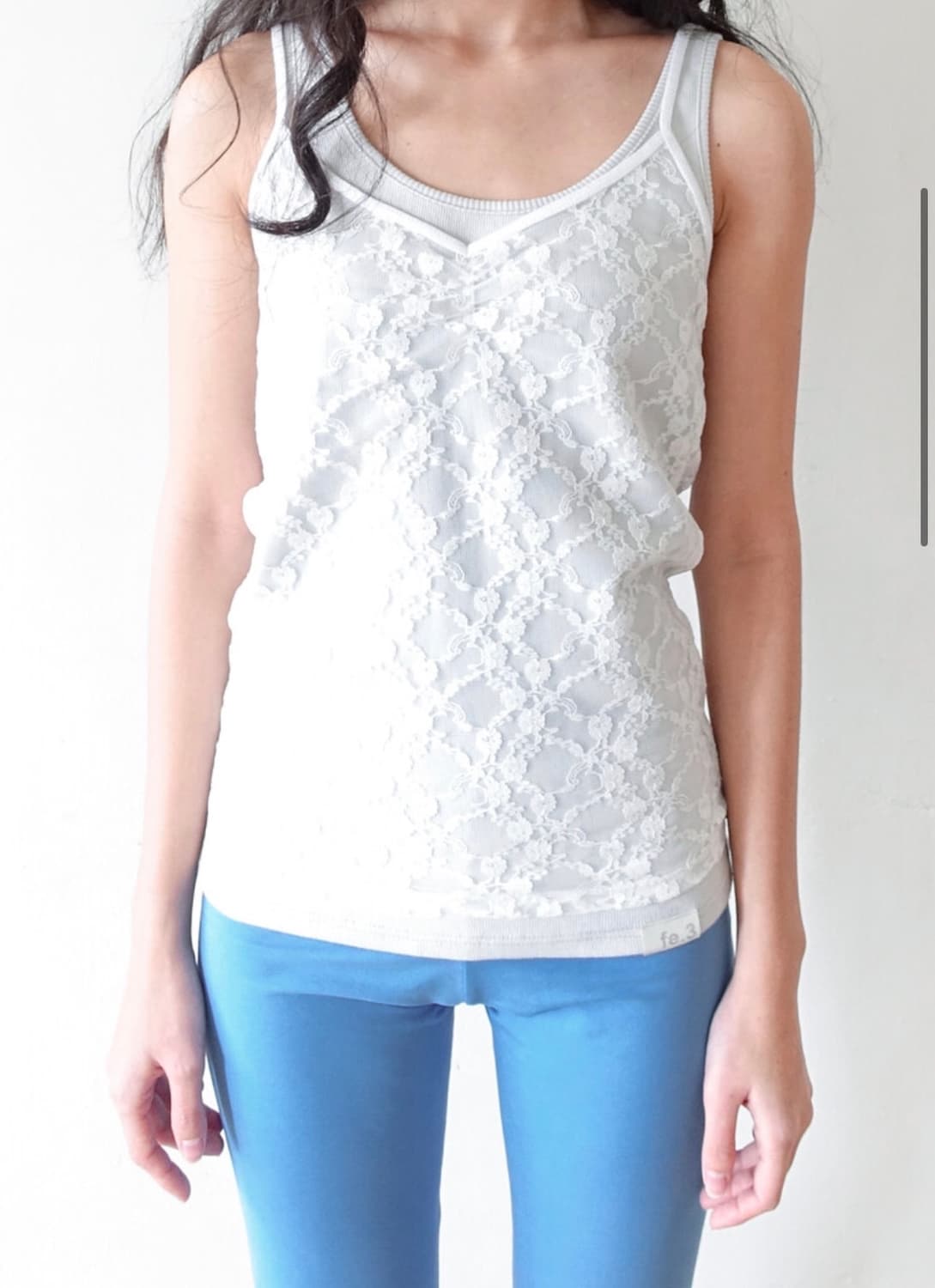 세트) lace sleeveless + basic sleeveless 상품이미지1