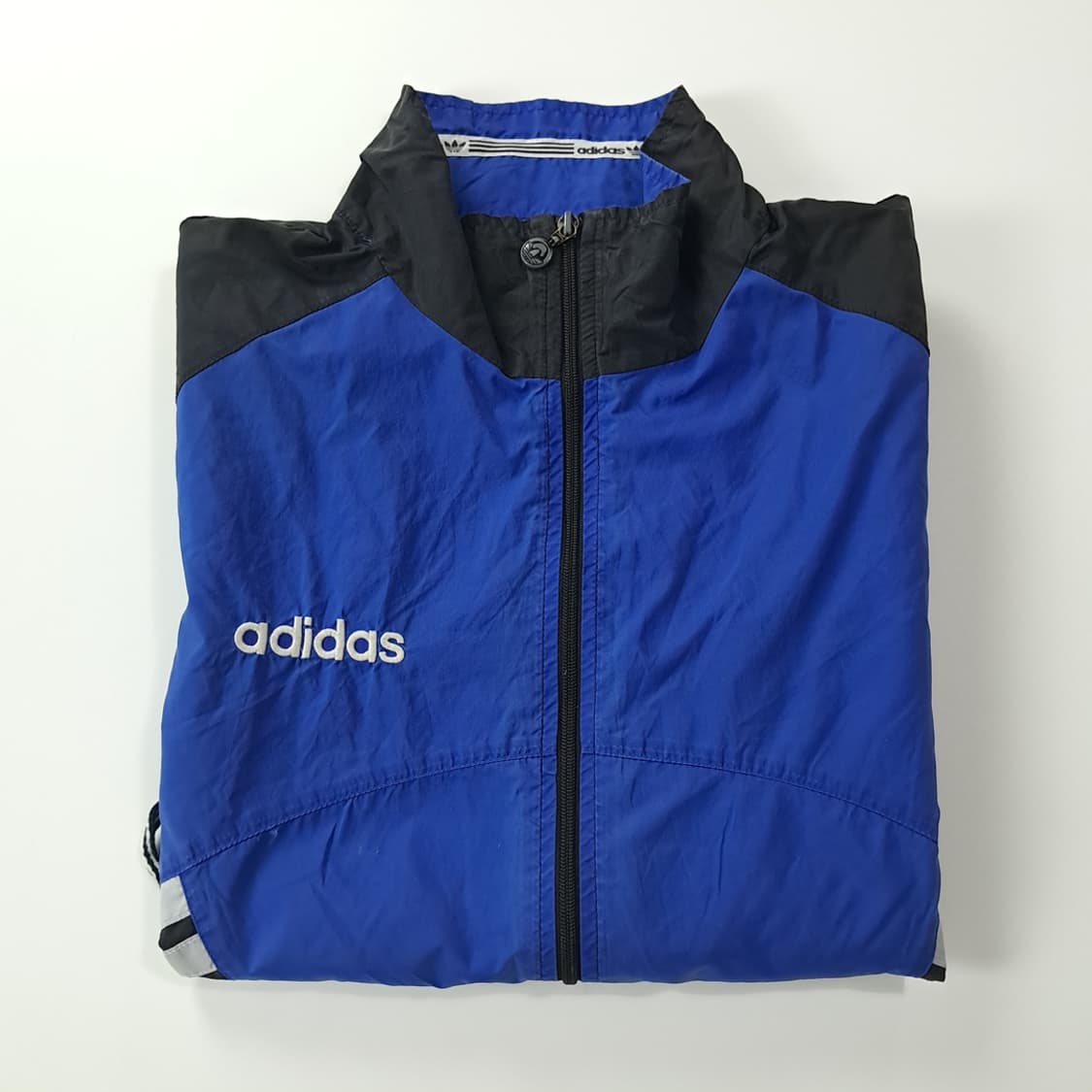 CK511 L 아디다스 90s 오리지널 블루 바람막이 자켓 상품이미지8