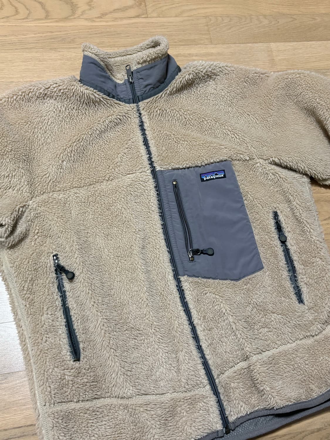 00s 파타고니아 레트로-X 네추럴/그레이 USA 상품이미지1