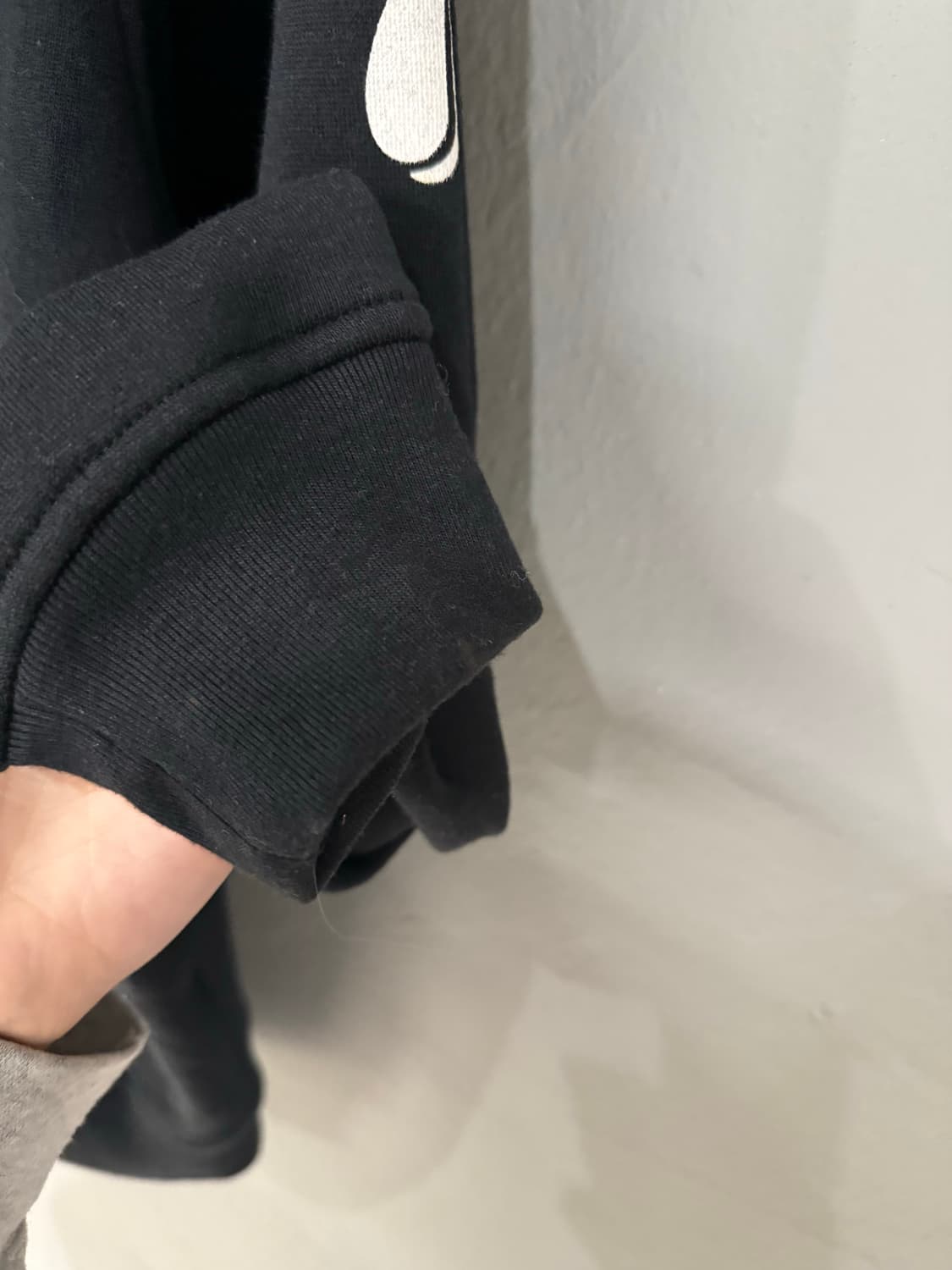 fur hood back printing hood zip-up 상품이미지9