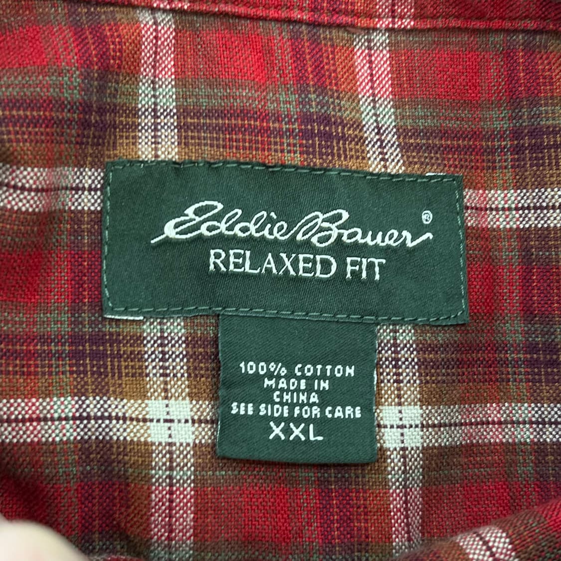 에디바우어 원포켓 체크 셔츠 r2898 상품이미지5