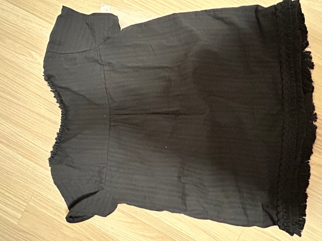 코이세이오 프린지 셔링 블라우스 상품이미지5