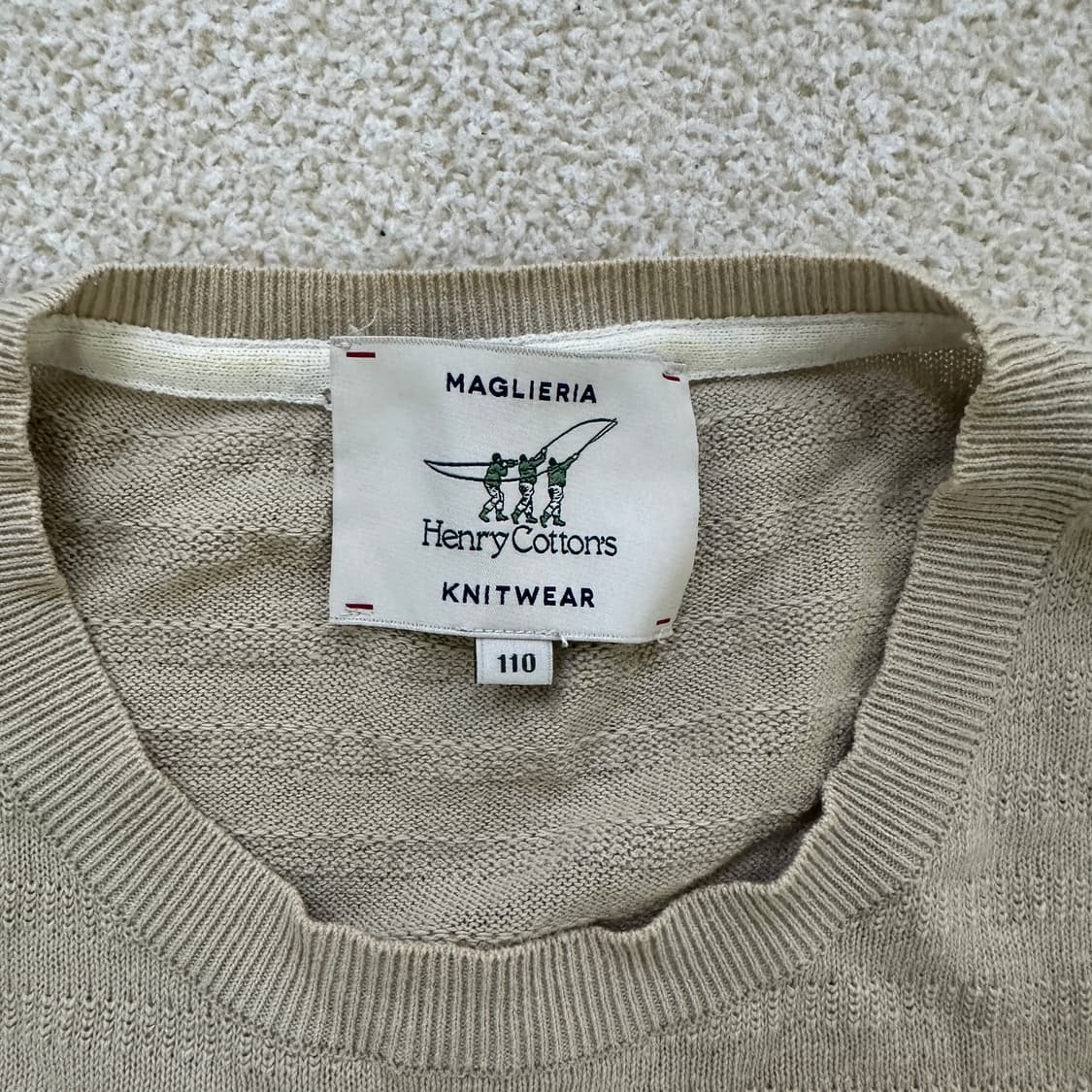 110 헨리코튼 니트웨어 0317D 상품이미지3