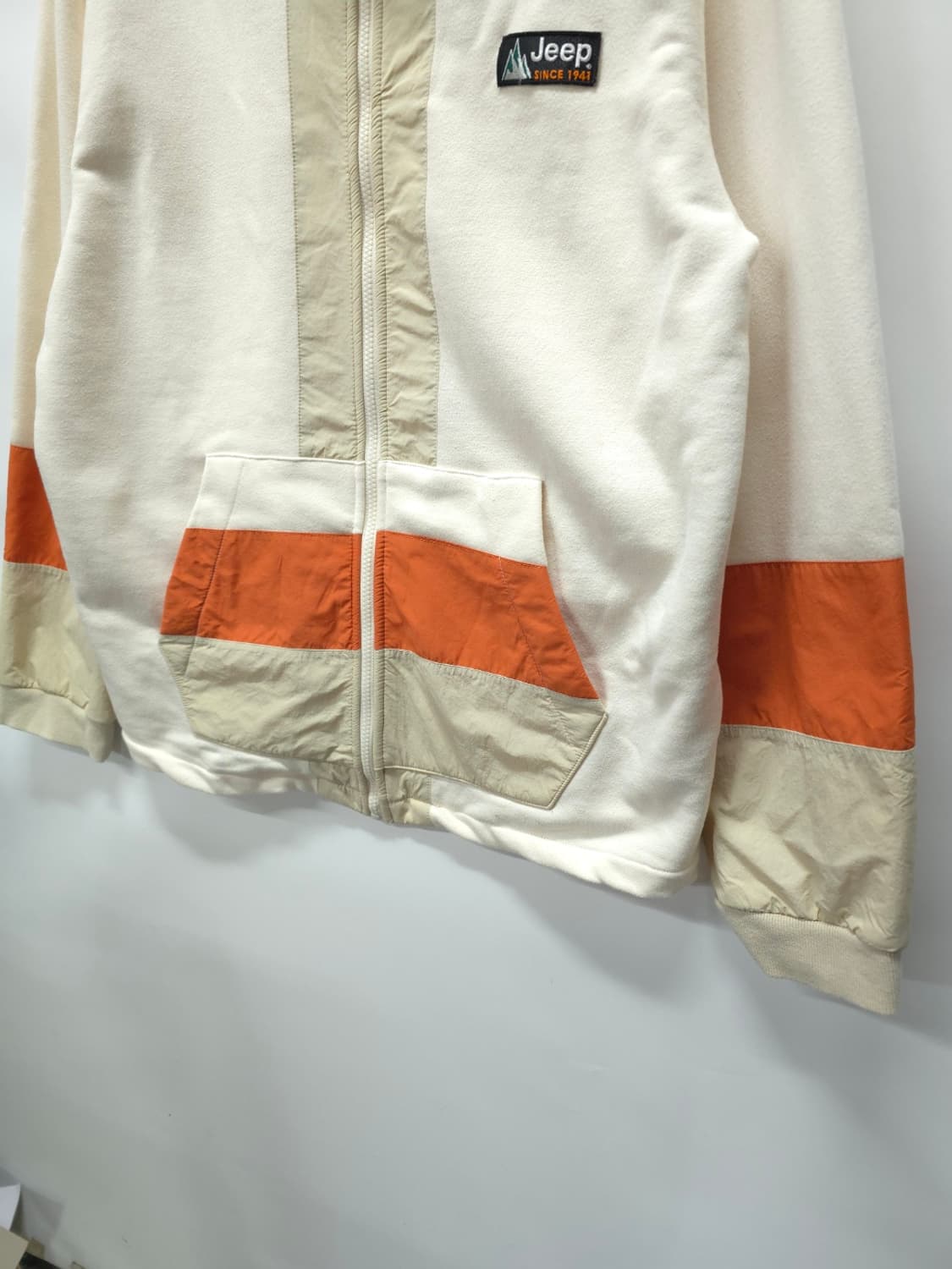 지프(JEEP) 스웨트 나일론 믹스집업 (105~110) 상품이미지3