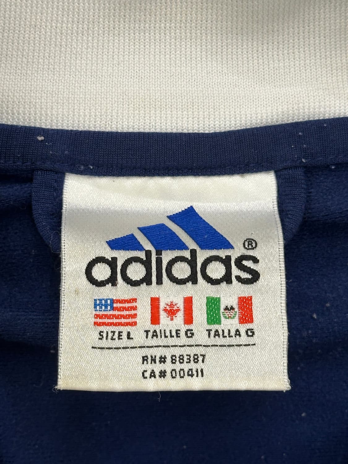 L)아디다스 빈티지 올드스쿨 네이비 져지 상품이미지7