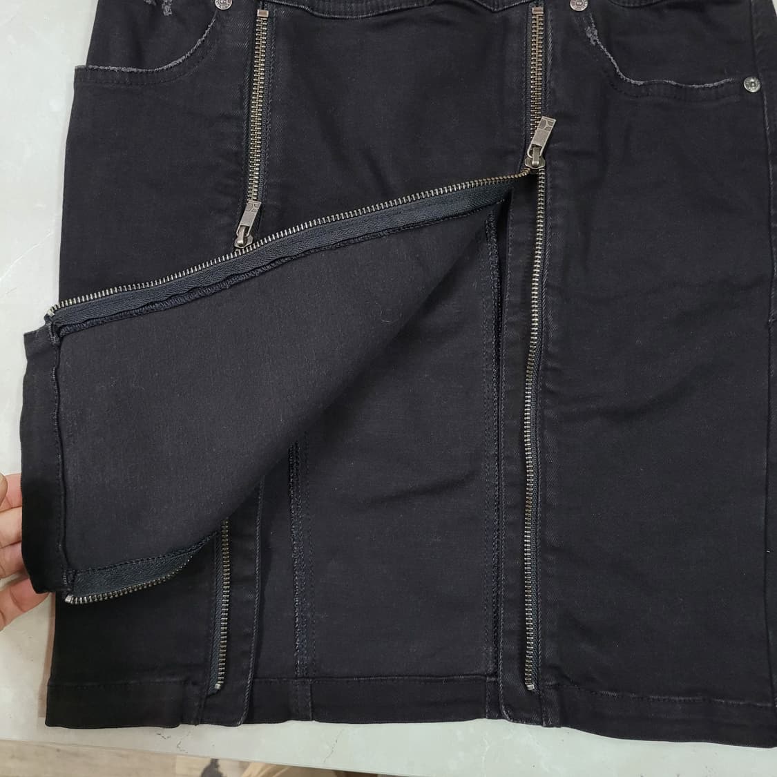 Boss orange 보스 오렌지 여성 데님 스커트 상품이미지3