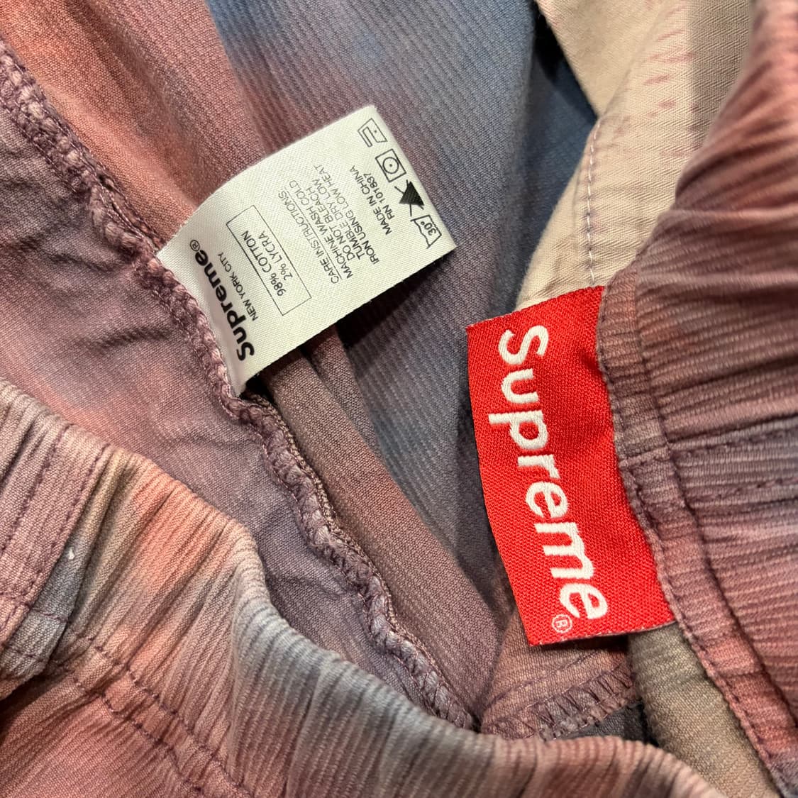 [L] 슈프림 타이다이 염색 반바지 팬츠 Supreme C631 상품이미지5