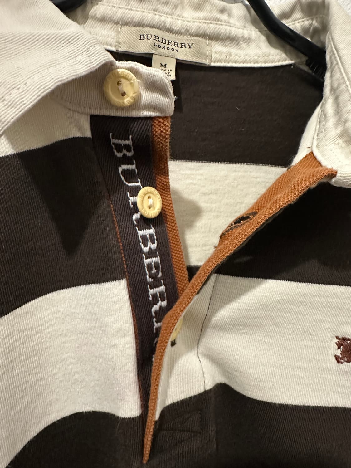 버버리 스트라이프 폴로티 상품이미지7
