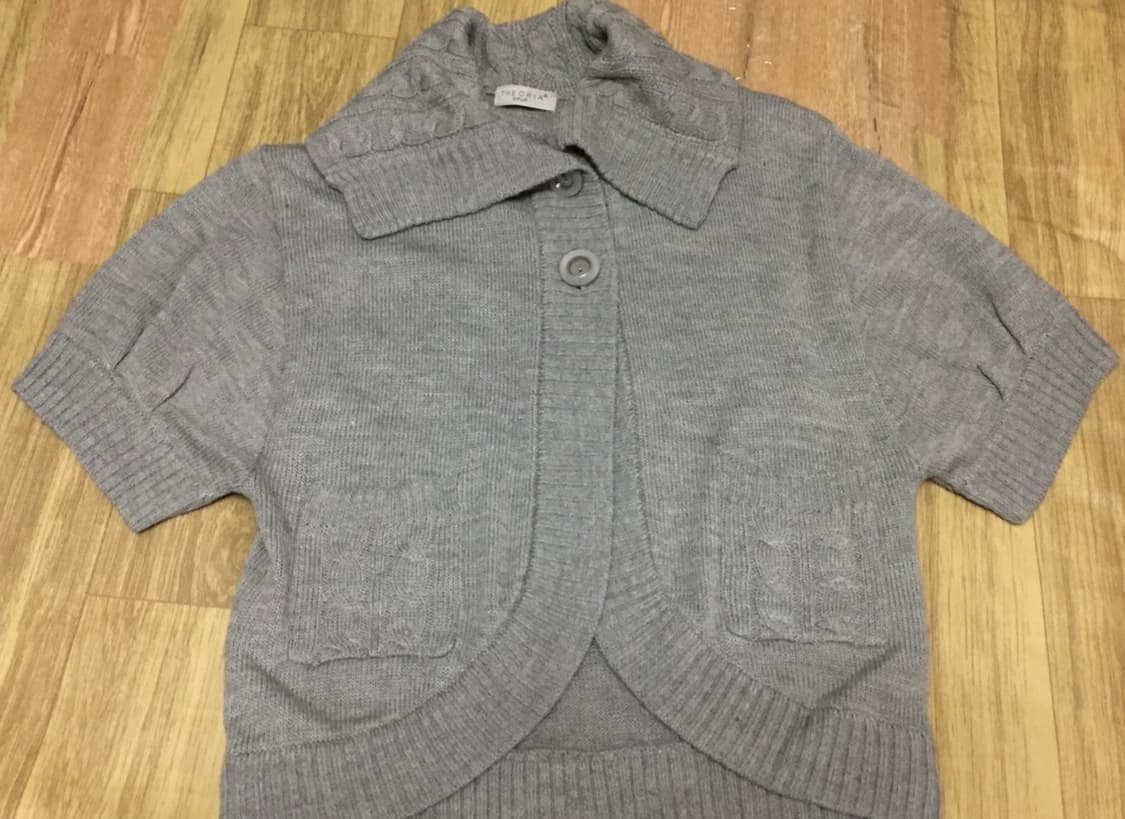 일본빈티지 그레이 가디건 상품이미지1