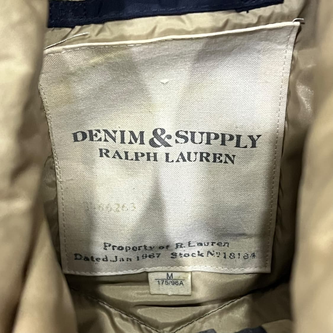 데님앤서플라이 성조기 패치 패딩 s08474 상품이미지7