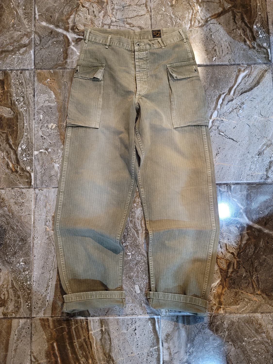 오어슬로우 헤링본 투포켓 m43 카고팬츠 상품이미지2