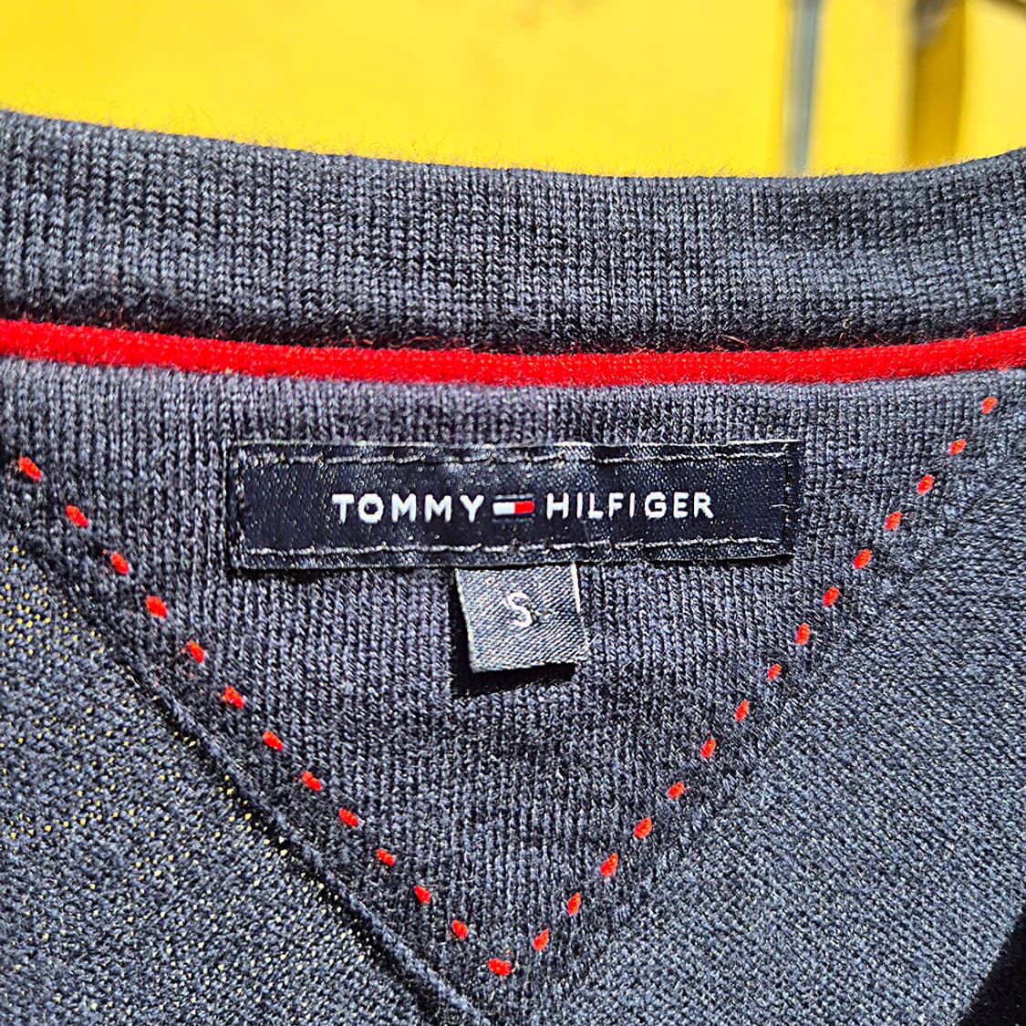 타미 조끼 니트 TOMMY 상품이미지6