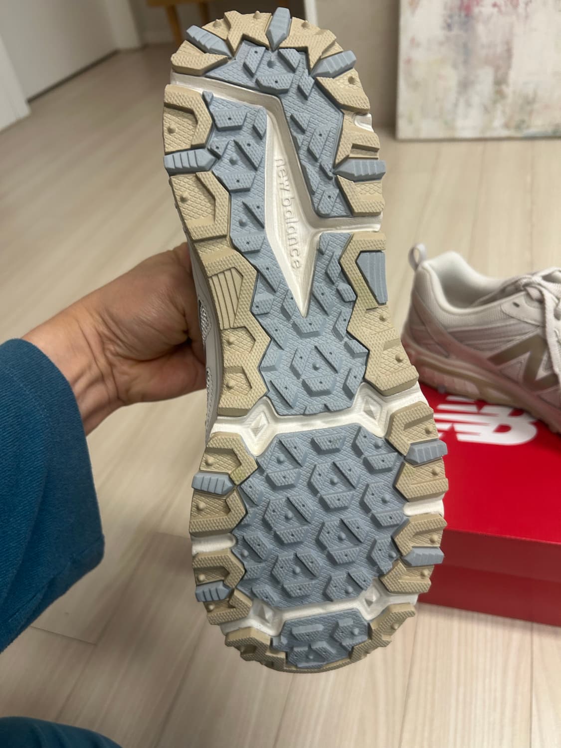 뉴발란스 MT410 운동화 280 베이지 새제품 상품이미지2