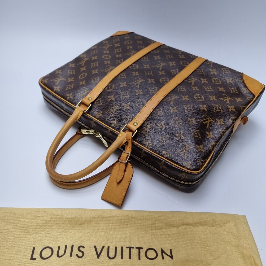 루이비통 모노그램 도큐멍 보야주 서류가방(최상급, 남녀공용, 내부양호)  상품이미지5