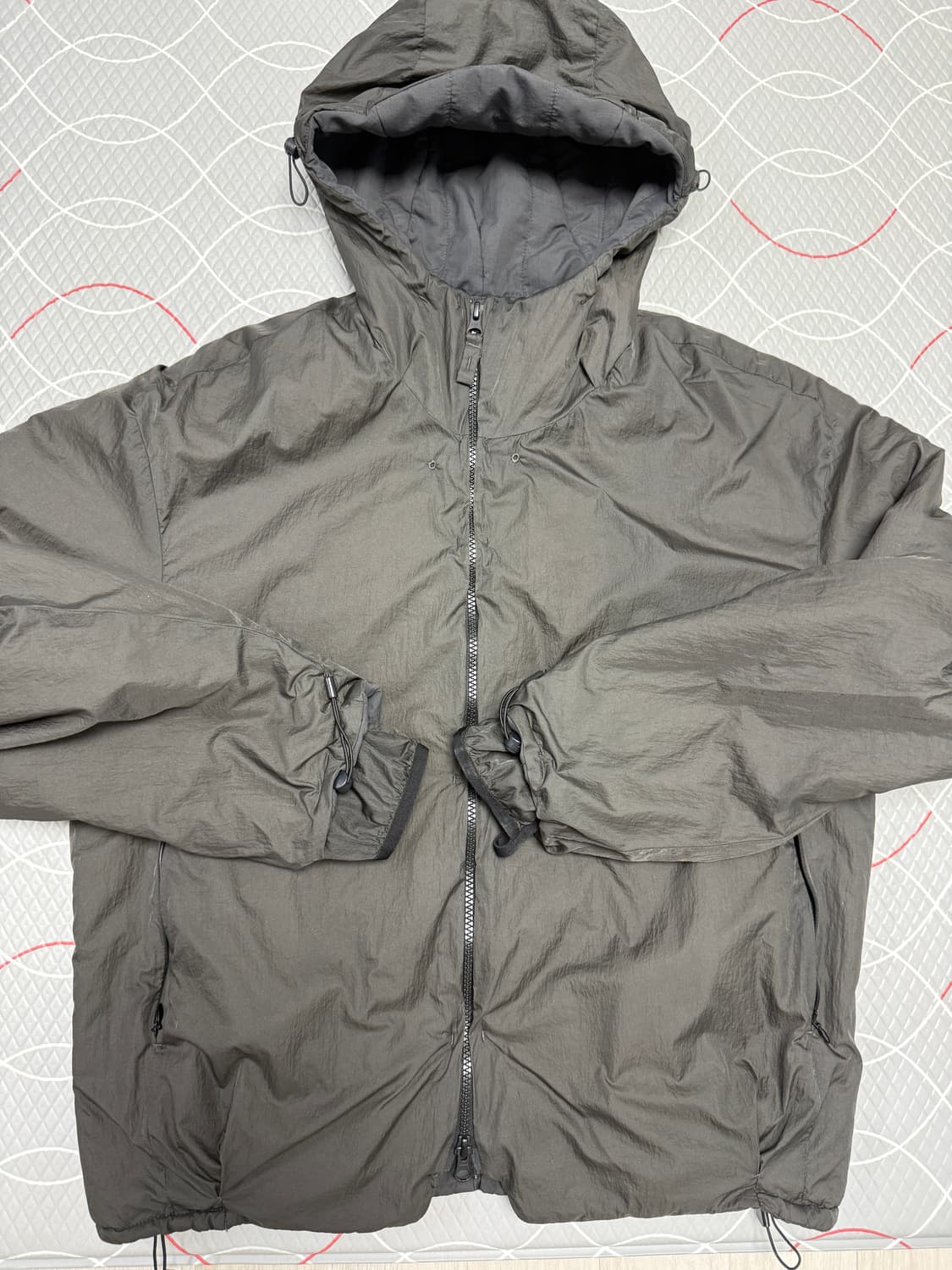 폴리테루 라이트 퍼퍼 자켓 1.5v 머드 상품이미지2