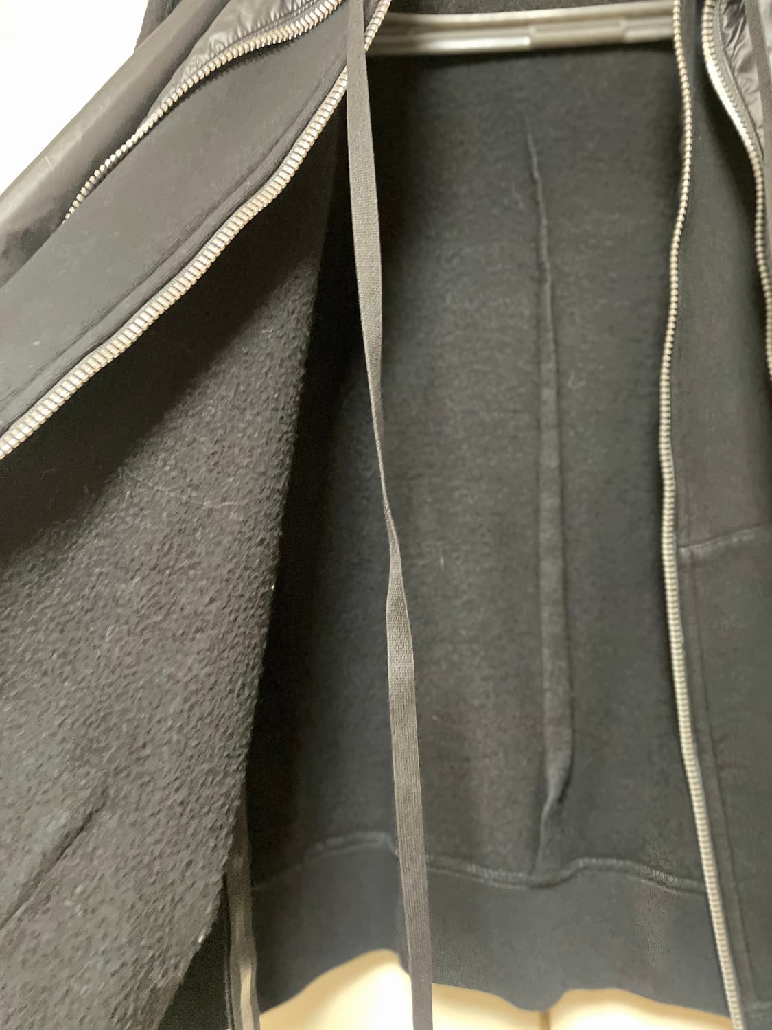 Unravel Project의 블랙 코튼 후드 자켓 M 상품이미지6